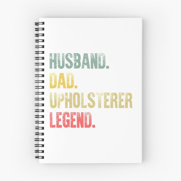 Item preview, Funny Men Vintage T Shirt Husband Dad Upholsterer Legend Retro designed and sold by Bendthetrend.