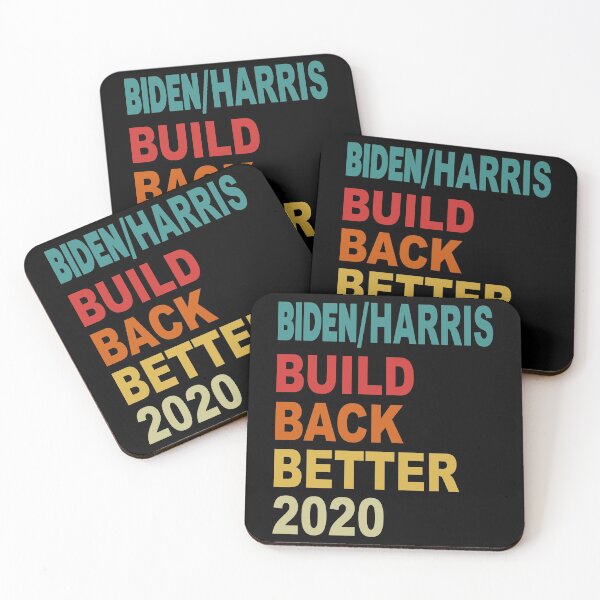 Item preview, Retro Build Back Better Biden/Harris 2020 designed and sold by Statement-Teez.