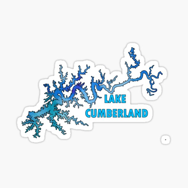 Item preview, Lake Cumberland Kentucky Sticker designed and sold by Michael Garber.