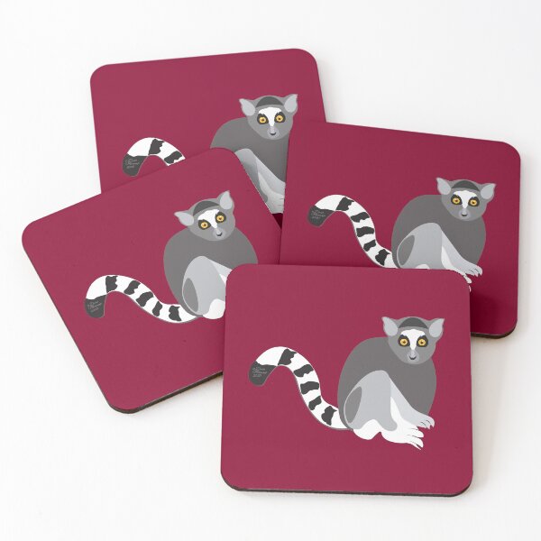 Item preview, Lemur stickers designed and sold by DAM Creative ⭐⭐⭐⭐⭐.