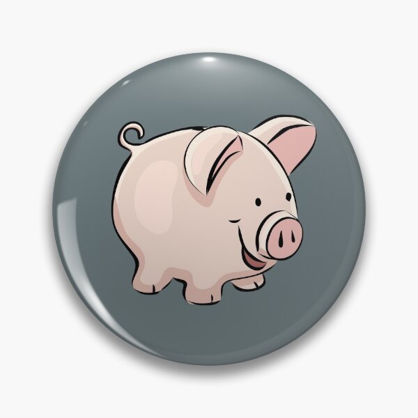 Item preview, Handdrawn piggy bank designed and sold by EngineerGoC.