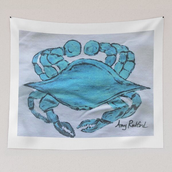 Item preview, The Blue Crab designed and sold by amyredfordart.