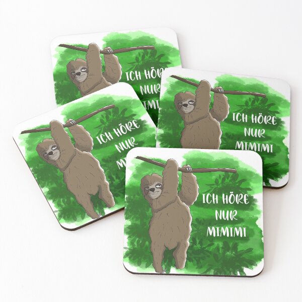 Item preview, Sloth- I only hear Mimimi designed and sold by LoonyM.