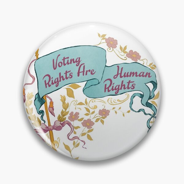 Item preview, Voting Rights Are Human Rights designed and sold by fabfeminist.