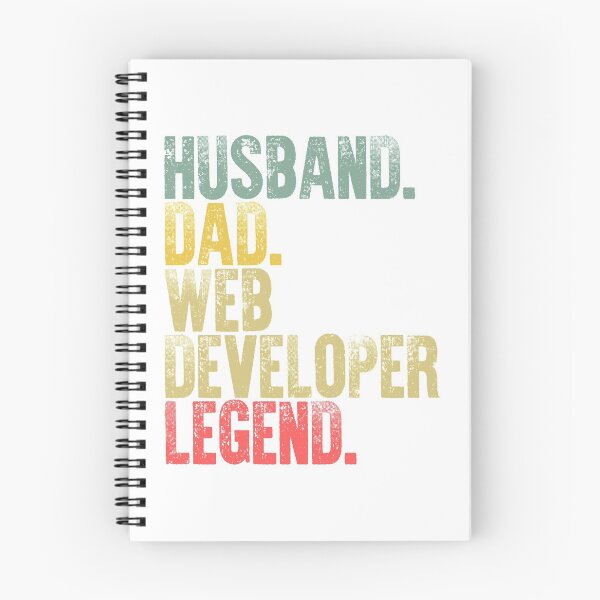 Item preview, Funny Men Vintage T Shirt Husband Dad Web Developer Legend Retro designed and sold by Bendthetrend.