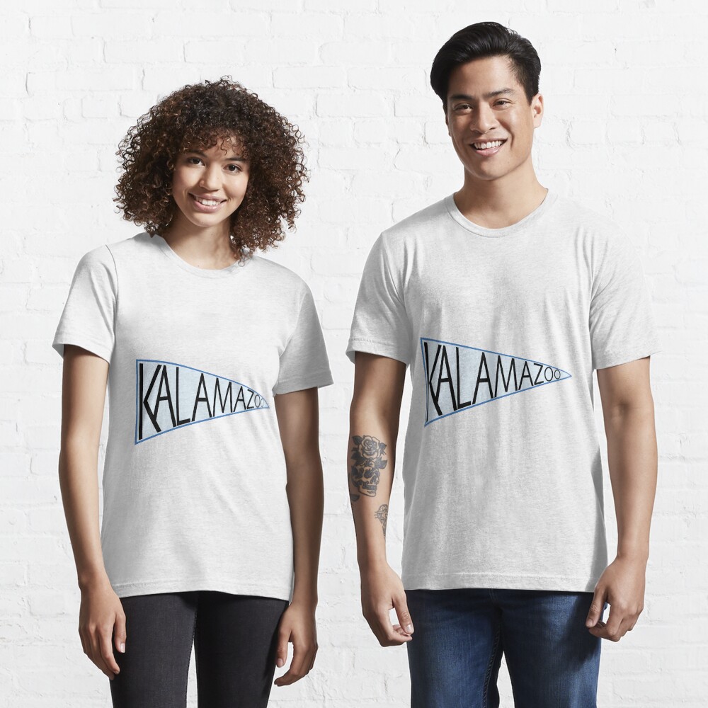 "Kalamazoo Flag Pennant " Tshirt for Sale by sk8terchic6 Redbubble