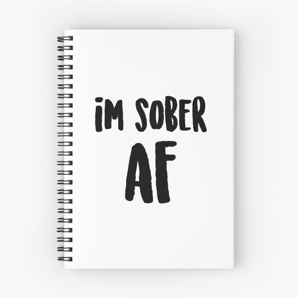 Item preview, I'm Sober AF - White Lie Party designed and sold by ArqDezines.