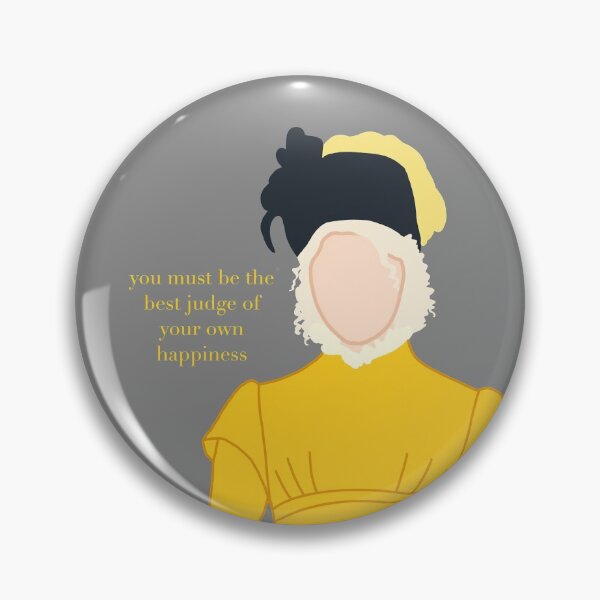 Item preview, Emma Woodhouse Outline Portrait with Quote from Emma. (2020) designed and sold by Mayme.
