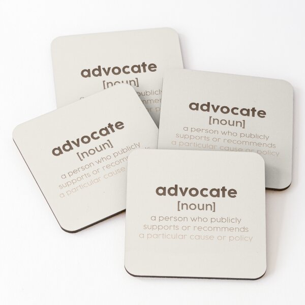 Item preview, Advocate - BLM designed and sold by amhooper.