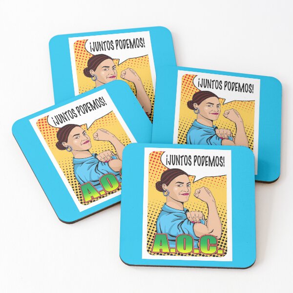 Item preview, Alexandria Ocasio-Cortez - A.O.C ¡JUNTOS PODEMOS! designed and sold by Lovely Day.