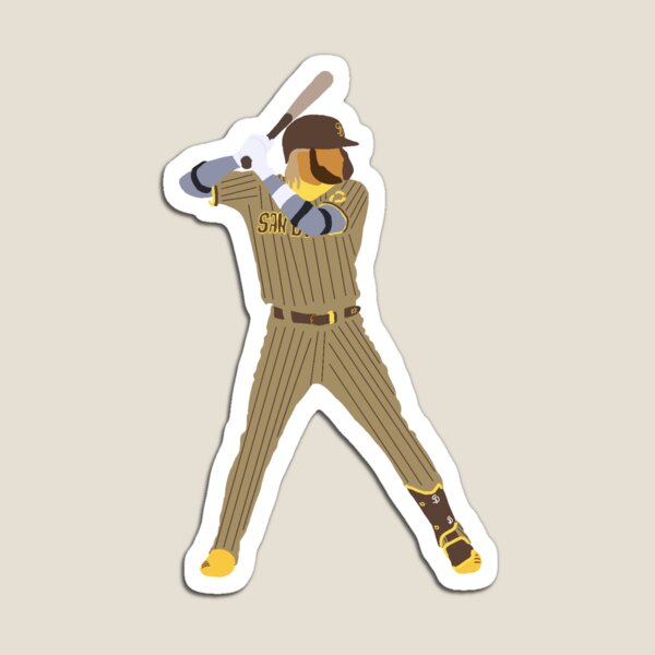 Fernando Tatis Jr. Bat Flip Magnet for Sale by RatTrapTees