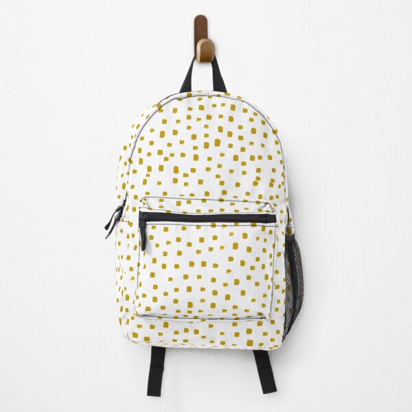 Grey and White Spotty Polka Dot Backpack for Sale by OneThreeSix Redbubble