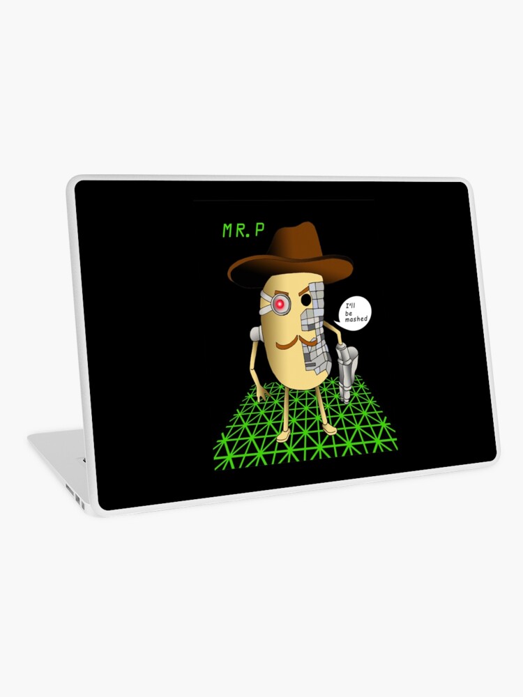 Mr P Piggy Roblox Funny Gift Laptop Skin By Freedomcrew Redbubble - mr p roblox piggy characters