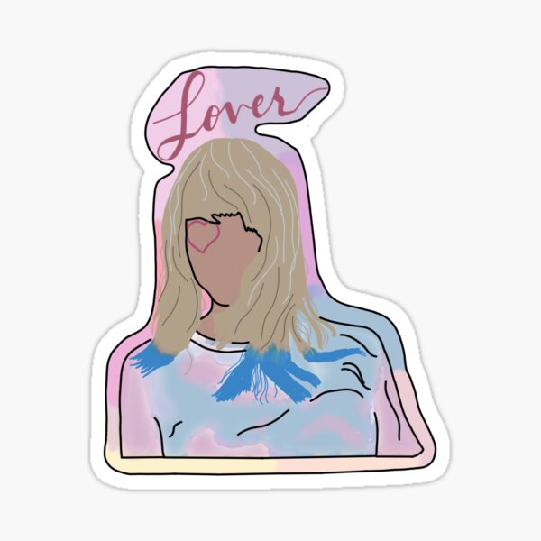 Taylor Swift Lover Sticker for Sale by harley-powell