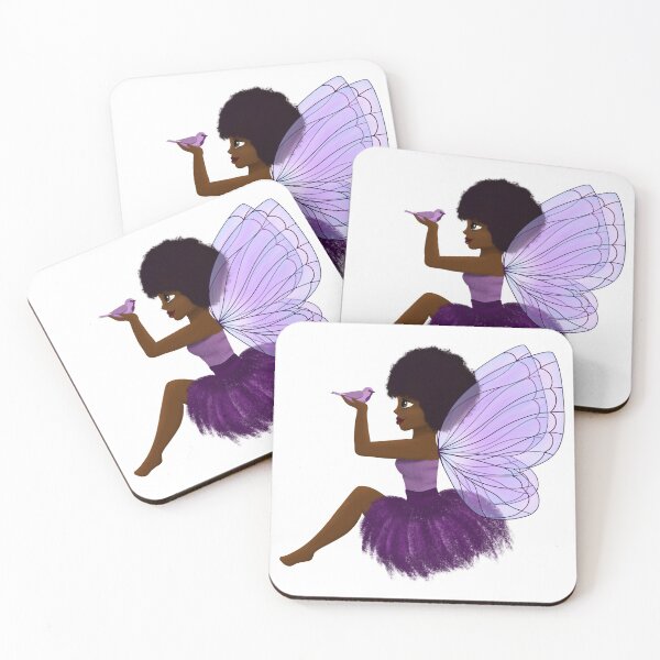 Item preview, Fairy with bird friend designed and sold by Amy  Sykes.