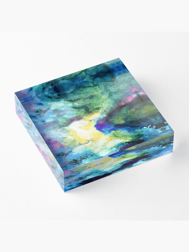 Alternate view of Timeless Universe Acrylic Block