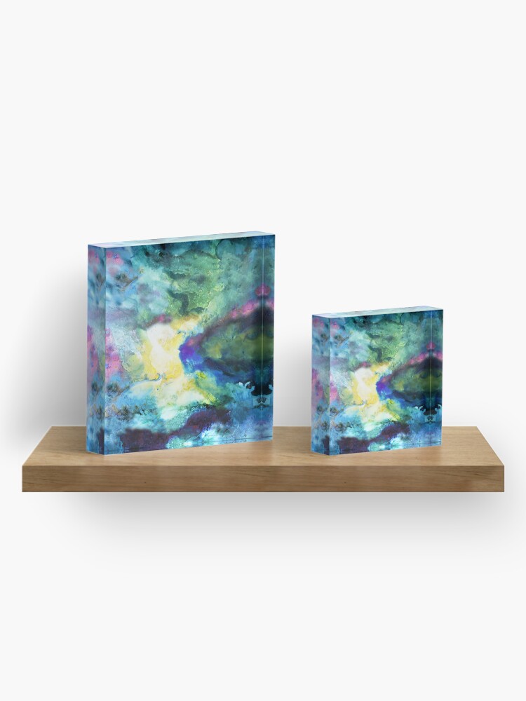 Alternate view of Timeless Universe Acrylic Block
