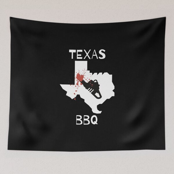 Item preview, Texas BBQ halloween horror chainsaw design designed and sold by RKSDesigns.