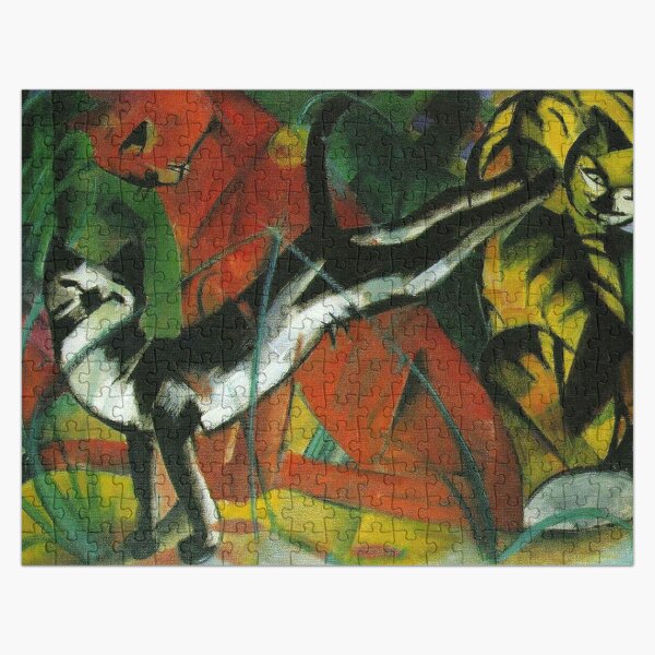 Artikel-Vorschau von Lieblingskünstler - Franz Marc - Drei Katzen, designt und verkauft von vmajzlik.