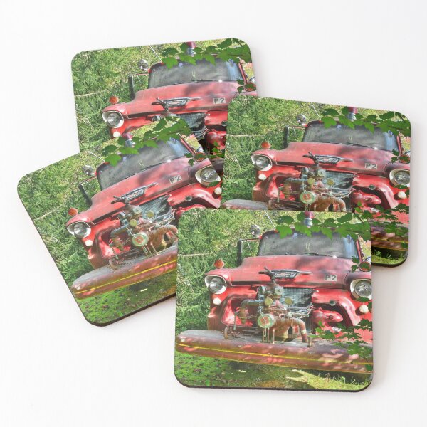 Item preview, Antique Fire Truck designed and sold by LisaWootenPhoto.