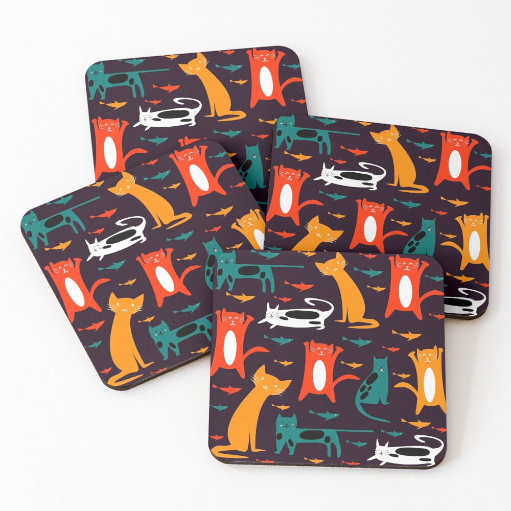 Item preview, Coasters (Set of 4) designed and sold by MaskForTask.