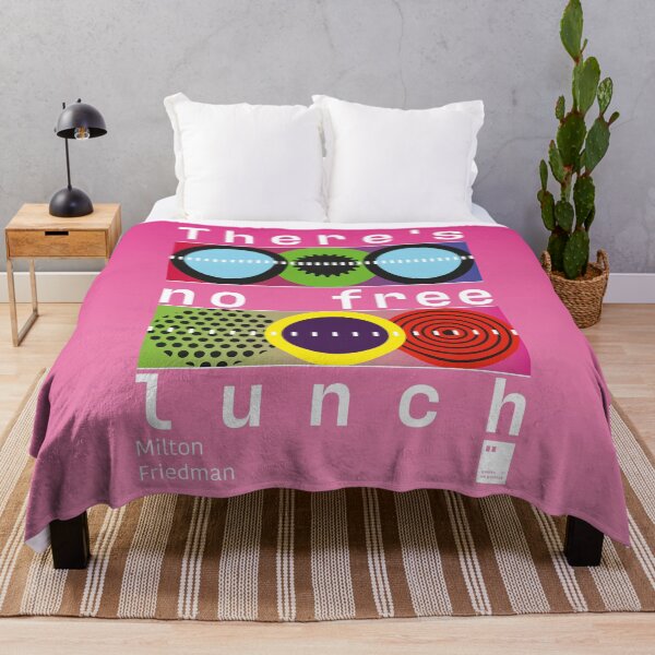 Item preview, There's no free lunch designed and sold by quotesonposters.