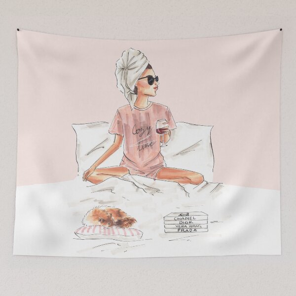 Item preview, wine and cat designed and sold by reyniramirezfi.