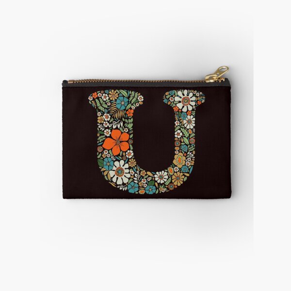 Item preview, Hippie Floral Letter U designed and sold by zeljkica.