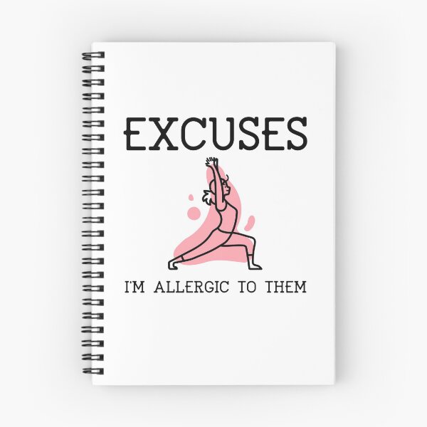 Item preview, Excuses I'm Allergic To Them designed and sold by RiseandShineTee.