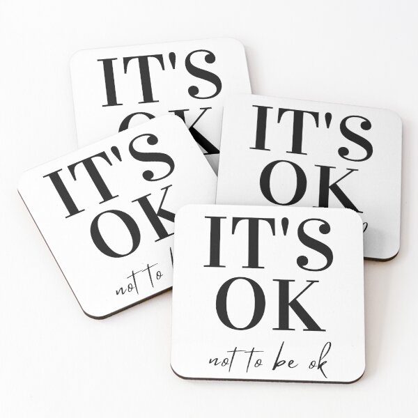 Item preview, It's Ok Not to Be Ok, Mental Health Awareness designed and sold by PinkLotusArt.