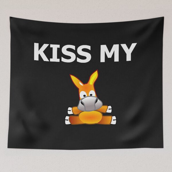 Item preview,  kiss my ass designed and sold by WOWSOMETHINGNEW.