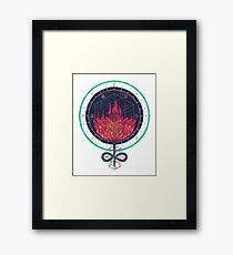 Fading Dahlia Framed Print