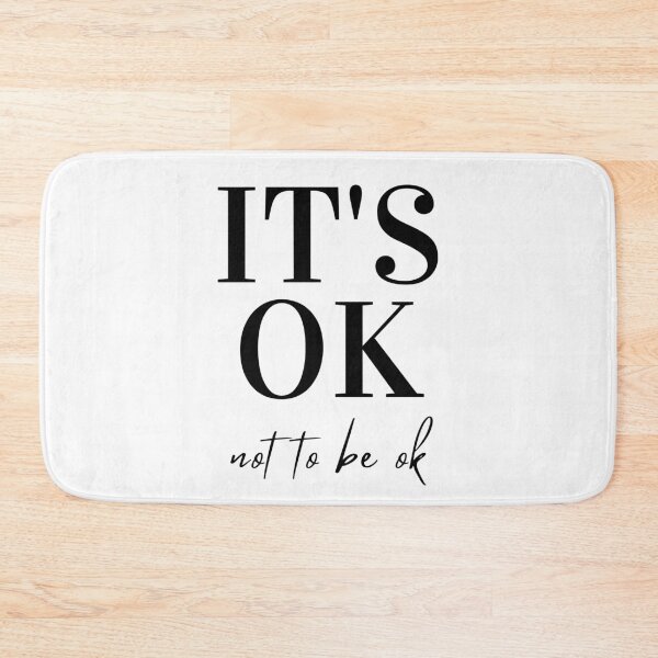 Item preview, It's Ok Not to Be Ok, Mental Health Awareness designed and sold by PinkLotusArt.