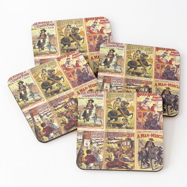 Item preview, #4 Vintage Wild West America Show Montage Ephemera Comic  designed and sold by WizardsWorld.