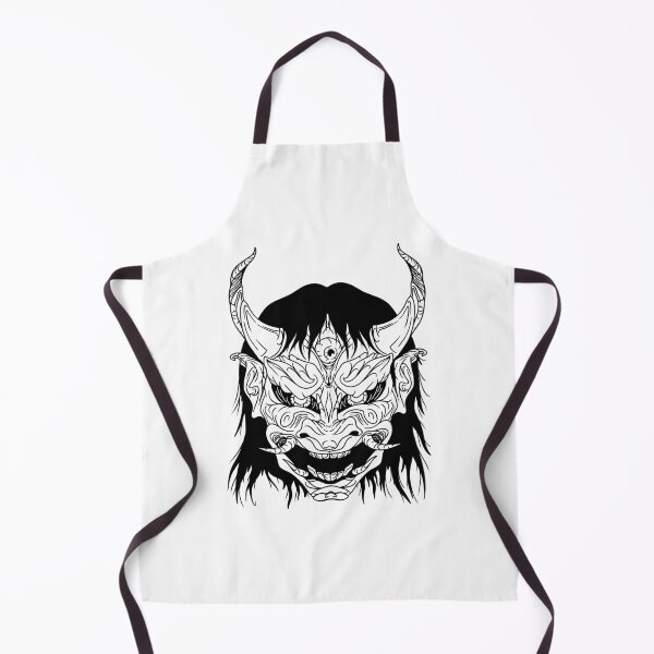 Item preview, hanya oki demon mask designed and sold by Tagesapfel.