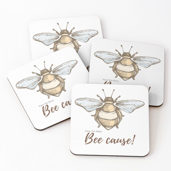 Item preview, Bee Cause Save the Bees designed and sold by Farprintod.