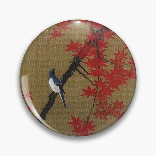 Item preview, Favourite Artist - Jakuchu Ito - Maple Tree & Small Birds designed and sold by vmajzlik.