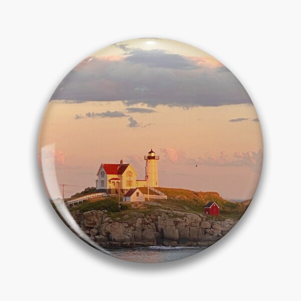 Item preview, Nubble Lighthouse, York, ME at Sunset designed and sold by debralporter.