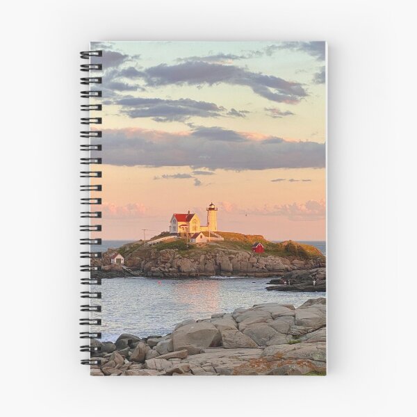 Item preview, Nubble Lighthouse, York, ME at Sunset designed and sold by debralporter.