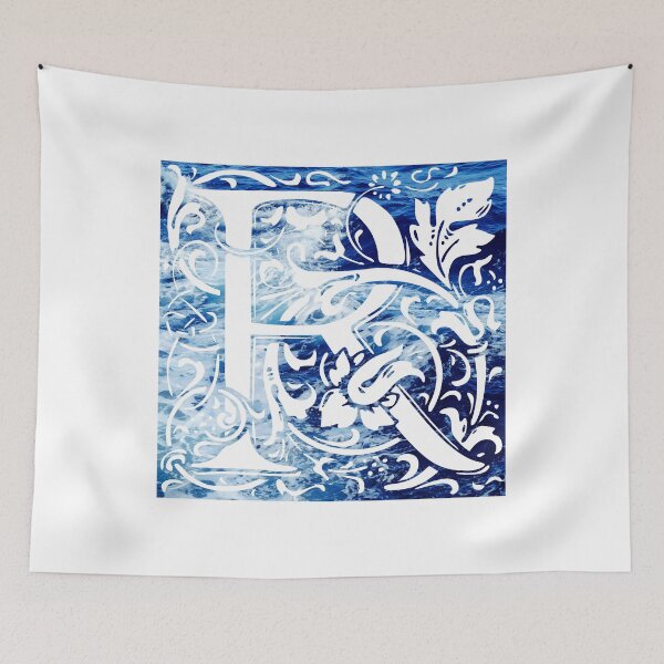Item preview, The Letter R Ocean Waves  designed and sold by yacine12353.