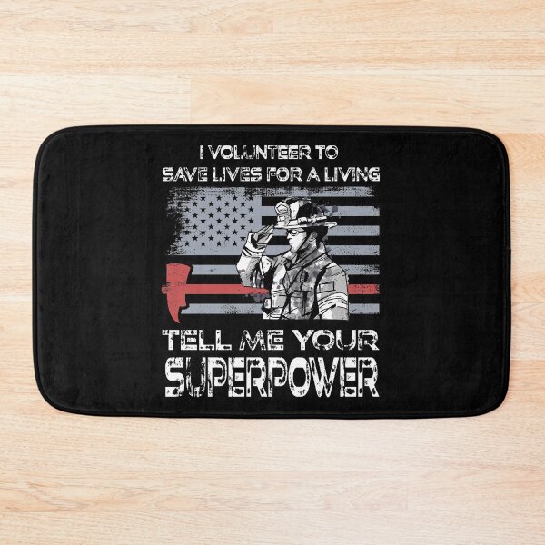Item preview, Volunteer Firefighter Thin Red Line Redline American Flag designed and sold by 2blackcherries.