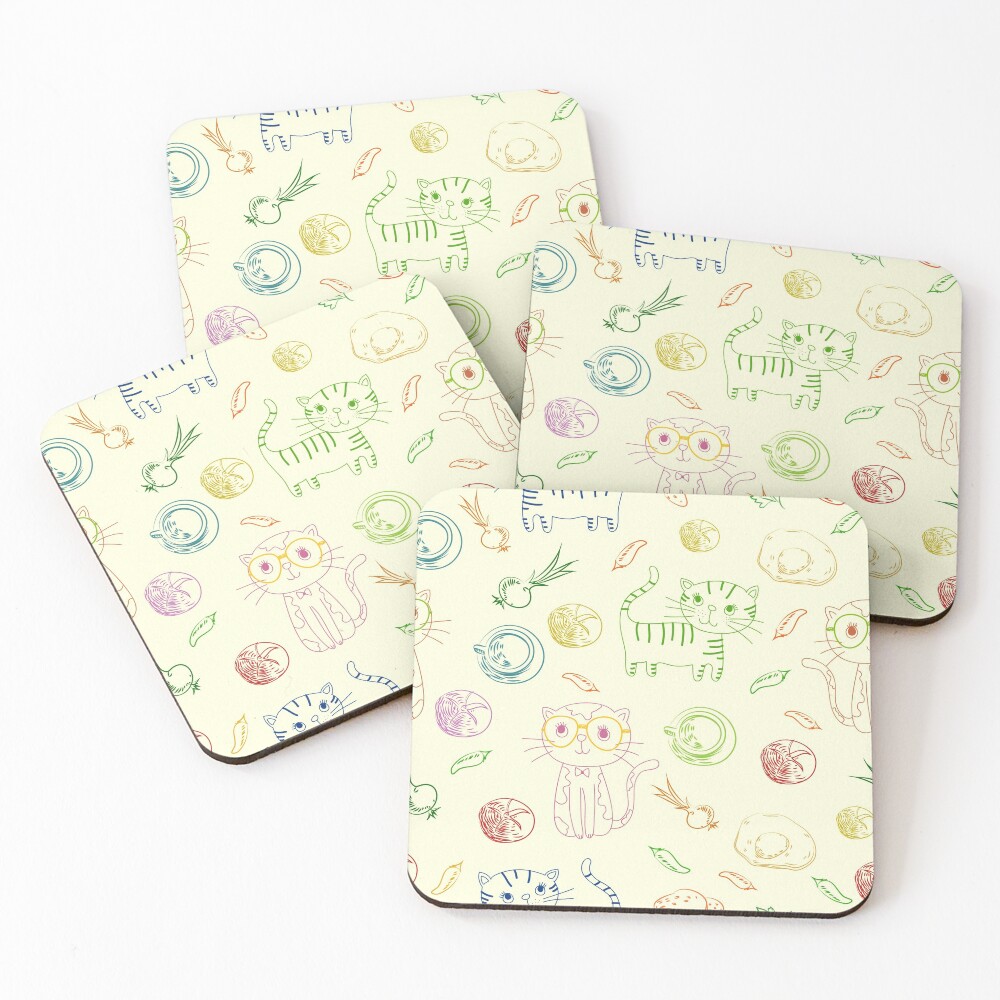 Item preview, Coasters (Set of 4) designed and sold by MaskForTask.