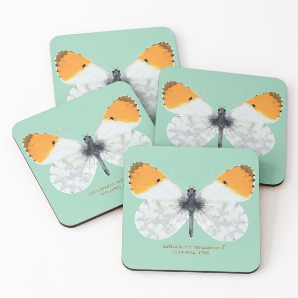 Item preview, Orange tip butterfly designed and sold by uncutcreations.