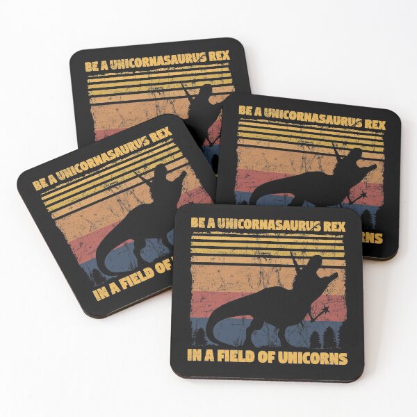 Item preview, Be a Unicornasaurus Rex in a Field of Unicorns Vintage Retro designed and sold by Otakso.