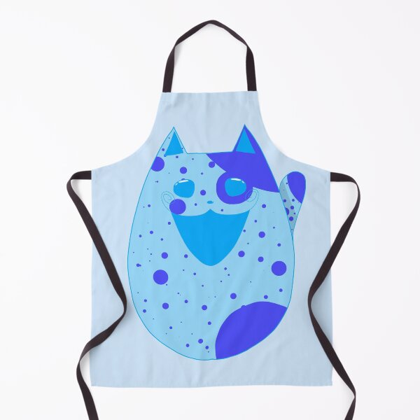 Item preview, A blue smiling cat designed and sold by tusklik.