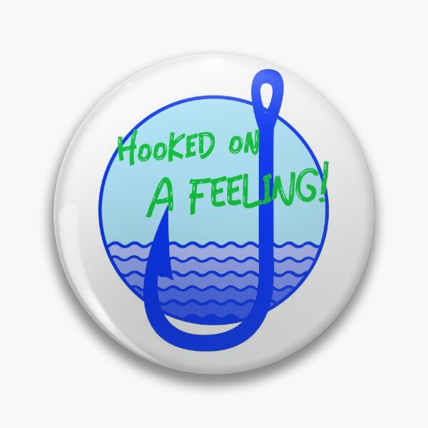 Item preview, Hooked On A Feeling - Fishing Fan Gift designed and sold by Wildjourne.