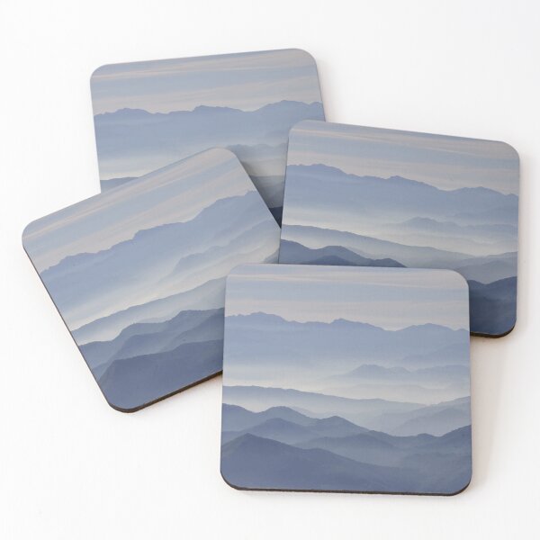 Item preview, Pale Evening Mist over the Mountains designed and sold by PlanetPrints.