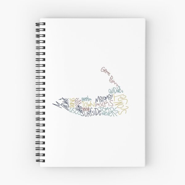 Item preview, Nantucket Map (with regions) designed and sold by frhdg.