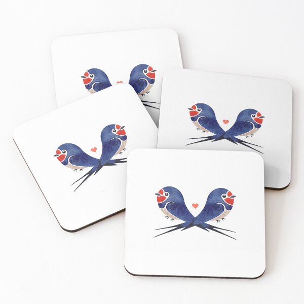 Item preview, Lovebirds - Swallow designed and sold by Luckiduck.