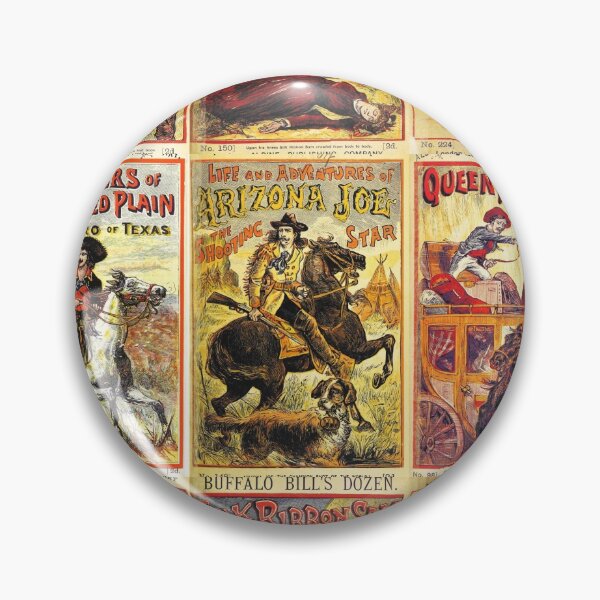 Item preview, #4 Vintage Wild West America Show Montage Ephemera Comic  designed and sold by WizardsWorld.